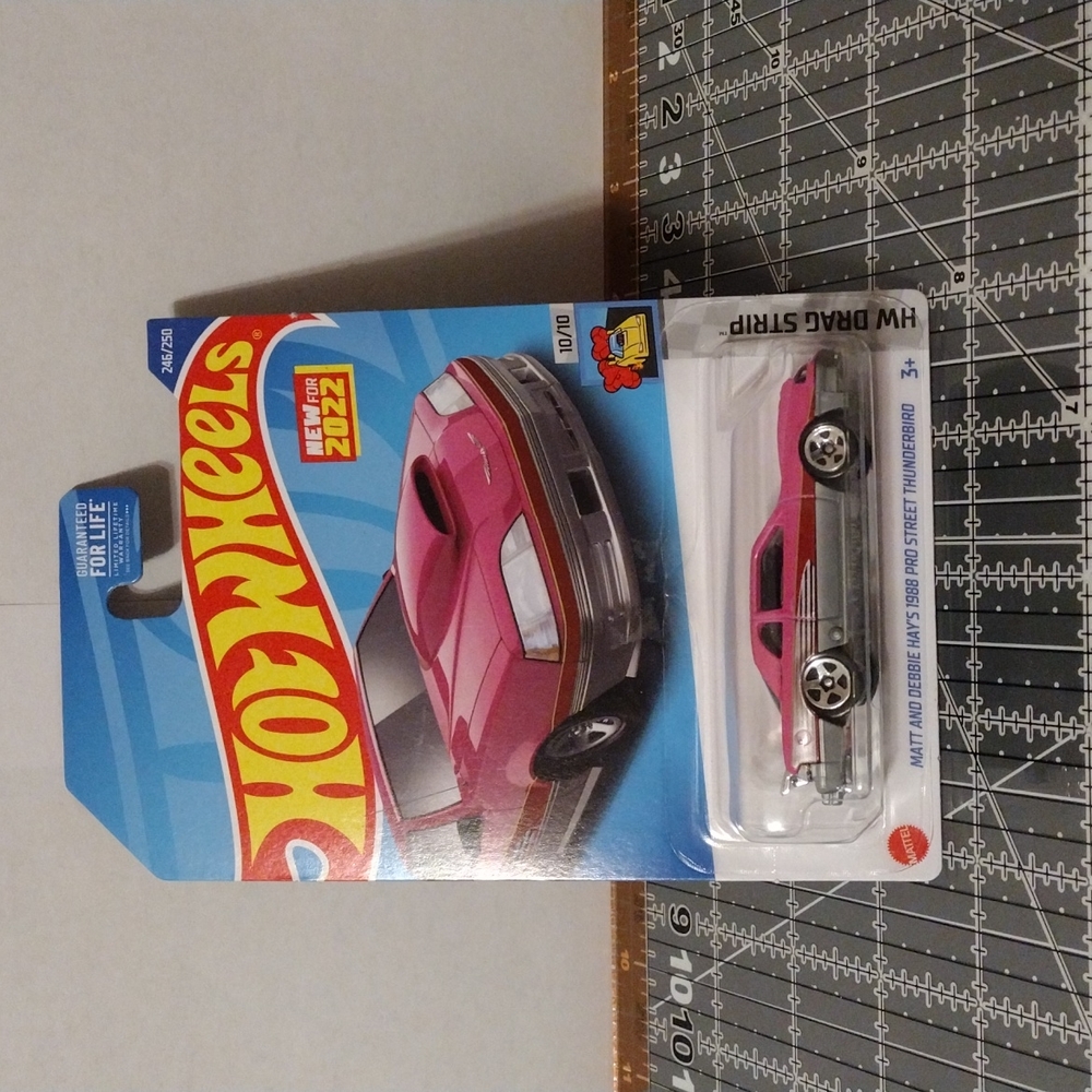 2022 HOT WHEELS MATT AND DEBBIE HAY’S 1988 PRO STREET THUNDERBIRD